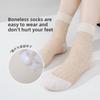 5 Pairs Girls Small Fresh Ring Glass Stockings Children's Summer Hollow Hollow Mesh Breathable Crystal Pile Socks