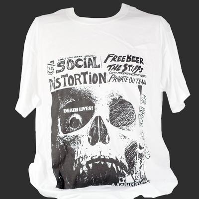 SOCIAL DISTORTION ХАРДКОР ПАНК РОК ФУТБОЛКА унисекс S-3XL