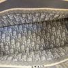 [Pre-Owned] Book Tote Large Capacity Oblique Handcrafted All Over Print Embroidered Canvas Shoulder Tote Bag - Very Good #1EQMF1T