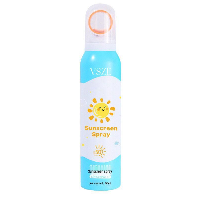 Douyin солнцезащитный спрей для всего тела SPF50: Высокая защита, Освежающий, Идеально подходит для студентов и тренировок