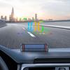 Скорость HUD Проектор на лобовое стекло GPS Компас Спидометр Head Up Display USB Источник питания Атмосферная лампа для грузовых автомобилей