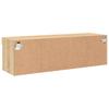 TV Cabinet with LED Lights Sonoma Oak Finish 100 x 30 x 30 cm
