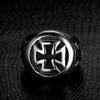 US Size 7-13 Male Cross Knights Templars Ring 316L Stainless Steel Menunique Jewelry Exquisite Men Biker Ring