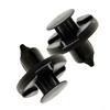 50 X 8mm Universal Plastic Fender Clips Push Bumper Fastener Repair Rivet Clips