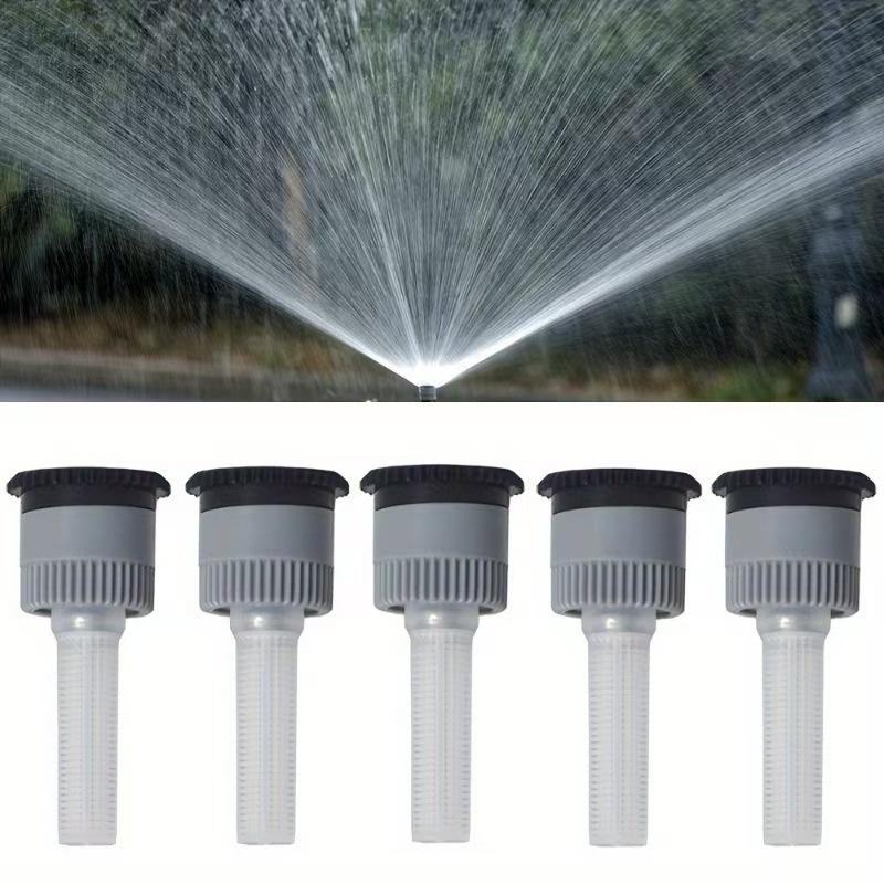 Yard Lawn Sprinkler Nozzles Adjustable Uniform Spray Anti-Clog Filter for Outdoor Garden Plant Irrigation Use