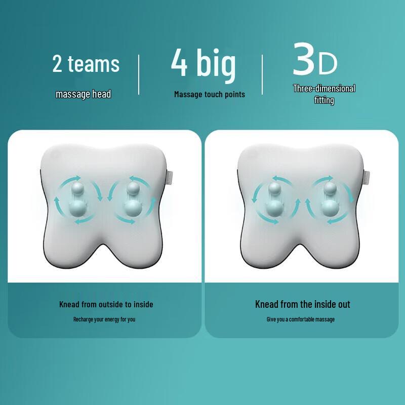 Philips Поясничная массажная подушка с подогревом