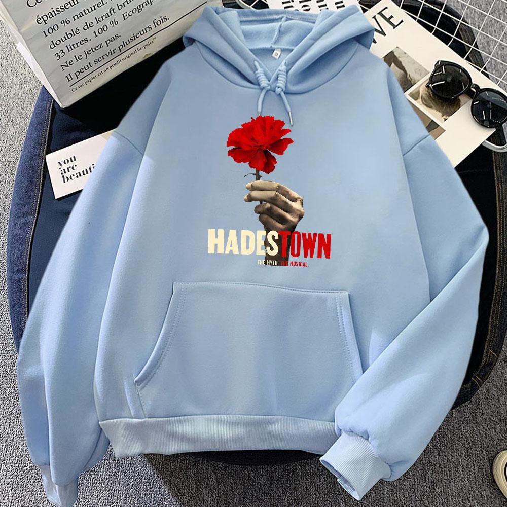Musical Hadestown Hoodies for Women/Men Winter Casual Printing Sweatshirts Roupas Femininas Sudaderas Pocket Fleece Female Hoody