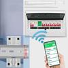 Industrial Grade Electric Meter Mini WiFi Energy Meter Monitors Power Consumption Voltage Current Simple Installation