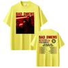 Bad OUnisexs Do You Feel Love North America 2026 Tour T Shirt Unisexs Clothing Vintage Fashion Tshirts 100 Cotton Oversized Tshirt