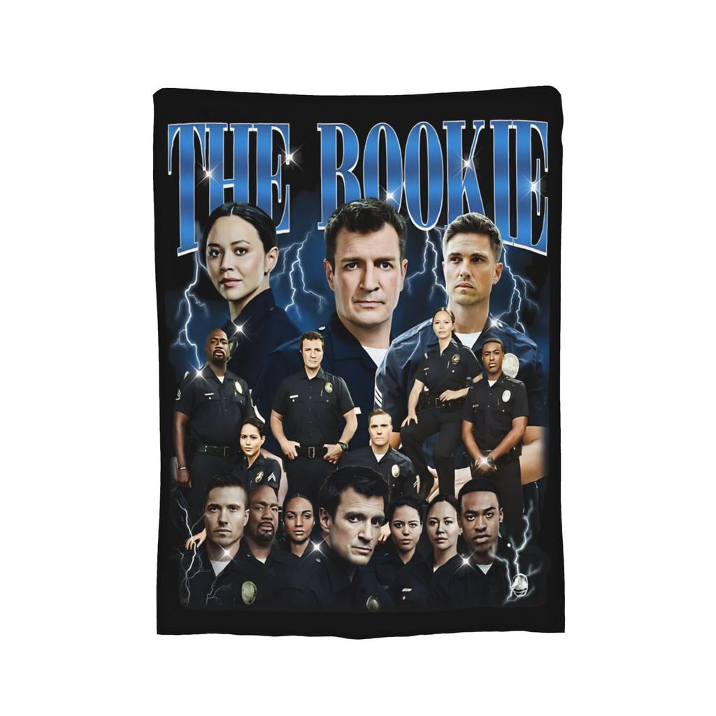 The Rookie Arrest Me But Make It Sexy Blanket  Flannel Throw Blanket Summer Air Conditioning Personalised Soft Warm Bedsprea,