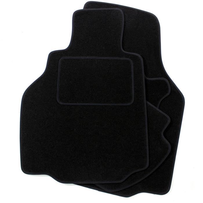 Tapis de sol - Peugeot - Boxter - Velours noir - Ajustement précis - Renforcé pédale
