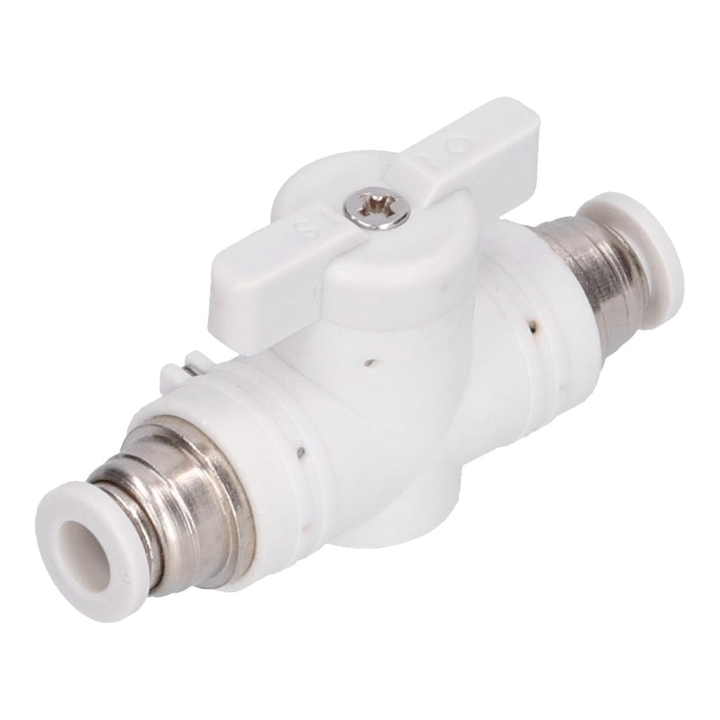Flow Control Valve Fitting Pneumatic Connector Air Line Plugin Quick Joint Union Adapter 6mm