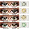 Контактные линзы для глаз 2 шт./пара Цветные контактные линзы HIMALAYA Цвет глаз Косметические цветные контактные линзы Красота макияжа глаз