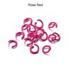 100Pcs/Lot Colorful Metal Open Jump Rings Split 1.2x8mm Jump Ring Connector for DIY Jewelry Making Findings Accessories Supplies