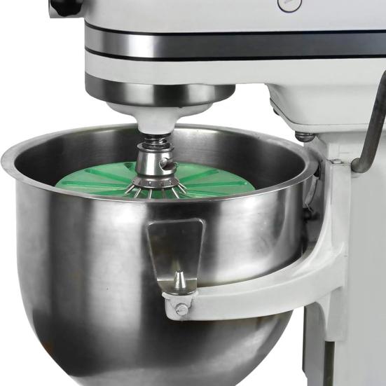 Anti-Splash Baffle for KitchenAid Mixers-Easy Clean Splash Guard Scraper Blade for Tilt-Head Stand Mixers Compatible with 6-Wire Whisk