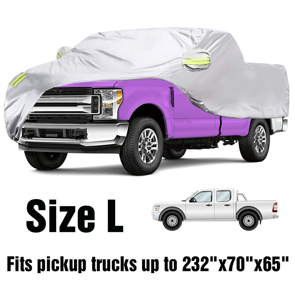 Truck Cover, All Season Car Cover for Pickup Truck, Against Dust, Debris, Windproof UV Protection