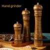 Hand Shake Pepper Grinder Kitchen Manual Solid Wood Pepper Black Pepper Mill Household Sea Salt Pepper Grinding Bottle