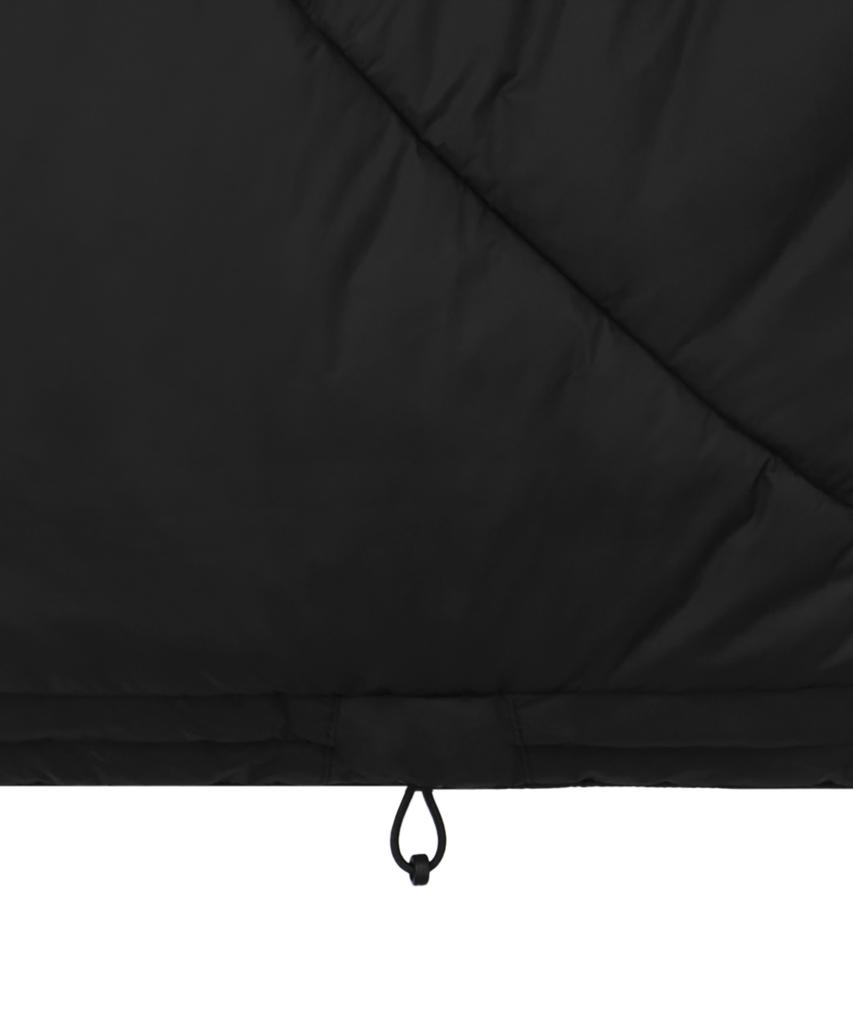 Musinsa Standard Oversized High-Neck All-Round Padded Jacket [Black]