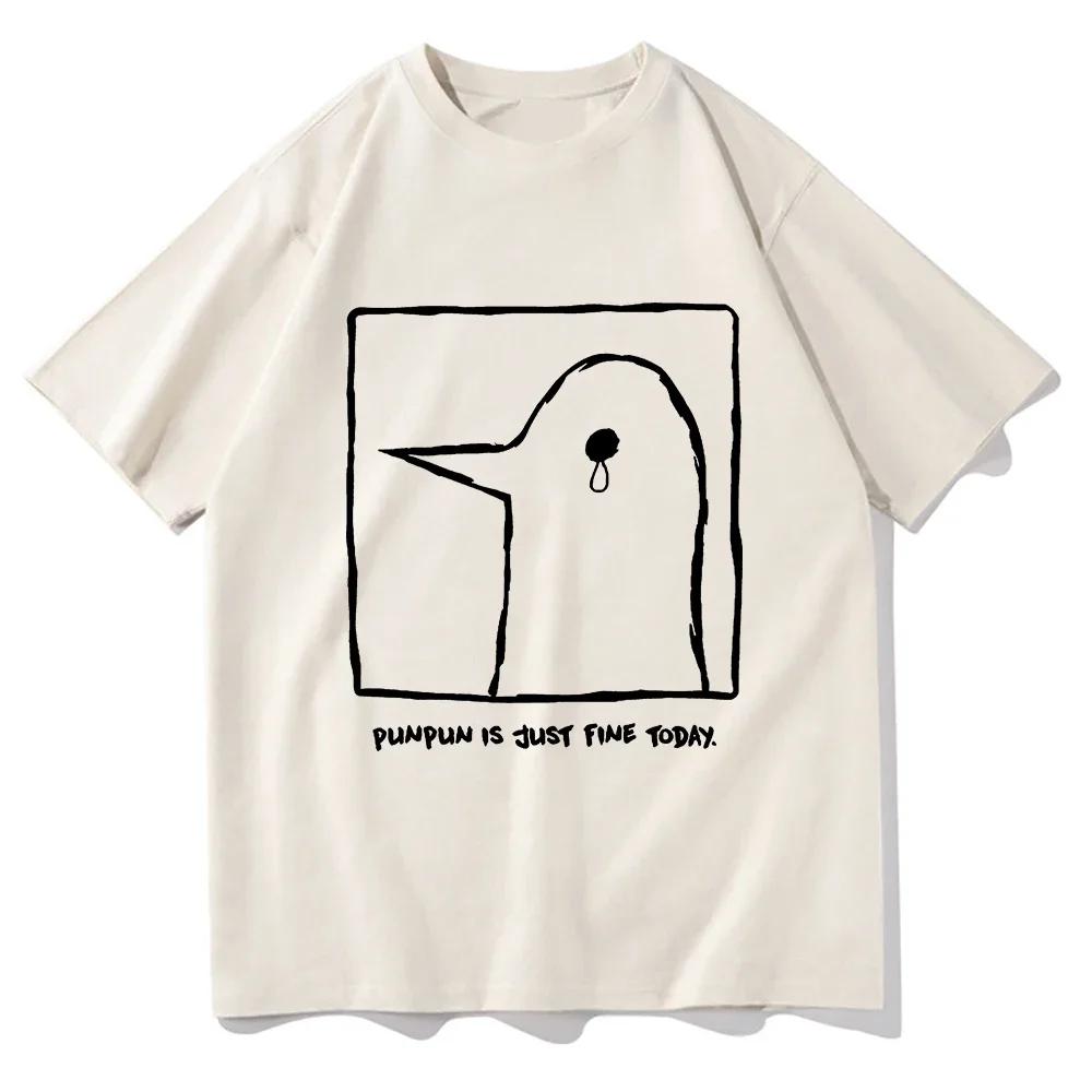 Футболка Oyasumi Punpun Мужская Женская Харадзюку Эстетичная Уличная Одежда Графическая Футболка Унисекс Аниме Манга Мультфильм Винтажная Песочная Футболка Топы