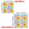 78x78/104x104Pins Fuse Beads Pegboards Stars Moons Hama Beads Pegboards  Puzzle Making