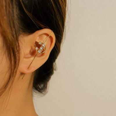 Кубические серьги-крючки Женские аксессуары Простые модные аксессуары