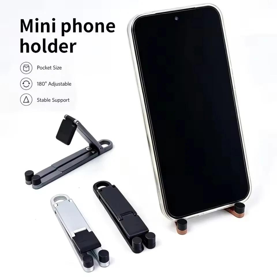 Xiaomi Складной брелок-подставка для телефона, регулируемый под разными углами, легкий, для iPhone, Samsung, универсальный держатель, треугольная подставка для путешествий