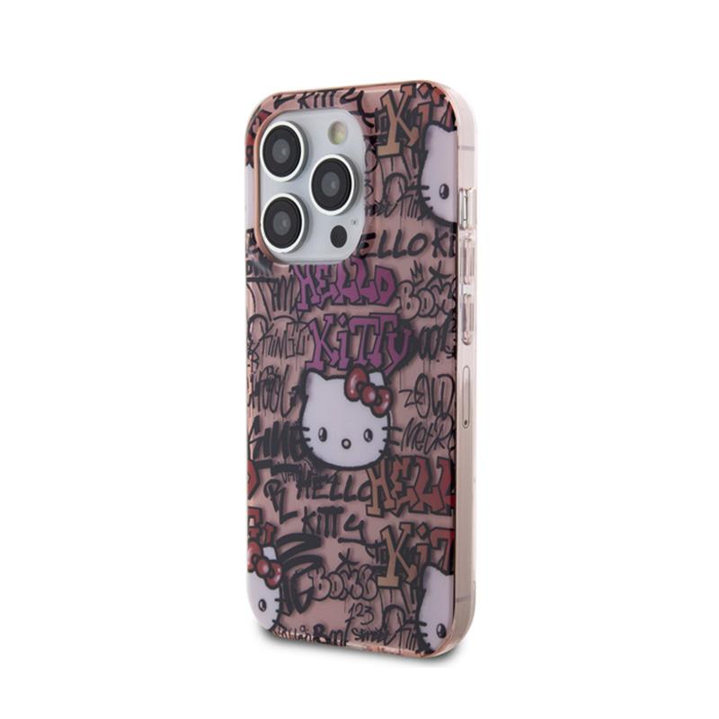 Hello Kitty Iml Tags Graffiti - Etui Iphone 14 Pro (Różowy)