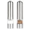 Electric Pepper Grinder Stainless Steel Salt or Pepper Mill for Home Kitchen