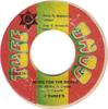 7-дюймовая пластинка I THREES  STEVE GOLDING  Music For The World NONE Tuff Gong Ямайка Регги Ска Даб Б/у