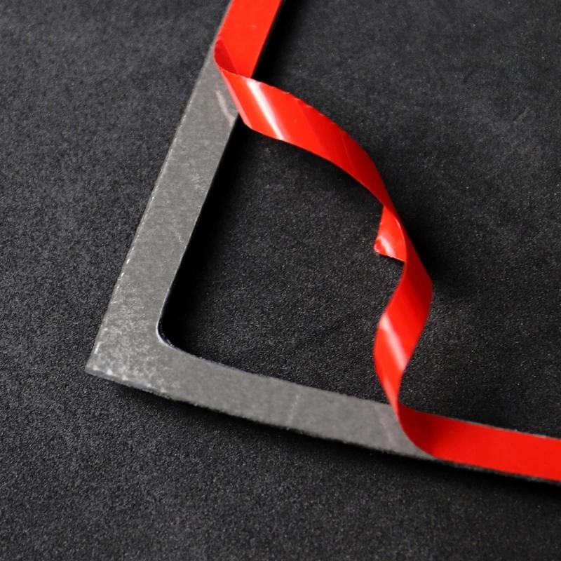 Для BMW X5 X6 E70 E71 2008 2009 2010 2011 2012 2013 Центральное управление из углеродного волокна, панель приборной панели, крышка динамика