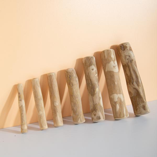 Качественная деревянная игрушка-палочка для собак из кофейного дерева, 2 шт.