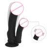 Лесбиянка Дилдо Анальная пробка Вагина Клитор Массажер Секс-игрушки для женщин Женские Двойные Дилдо Вибраторы