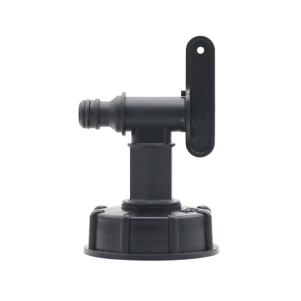 1 шт., 2 x 3/4 дюйма, пластиковый кран IBC для бака с резьбой 1000 л IBC до 1/2 дюйма (15 мм), адаптер, соединительный клапан для орошения сада, фитинги для переключателя шланга