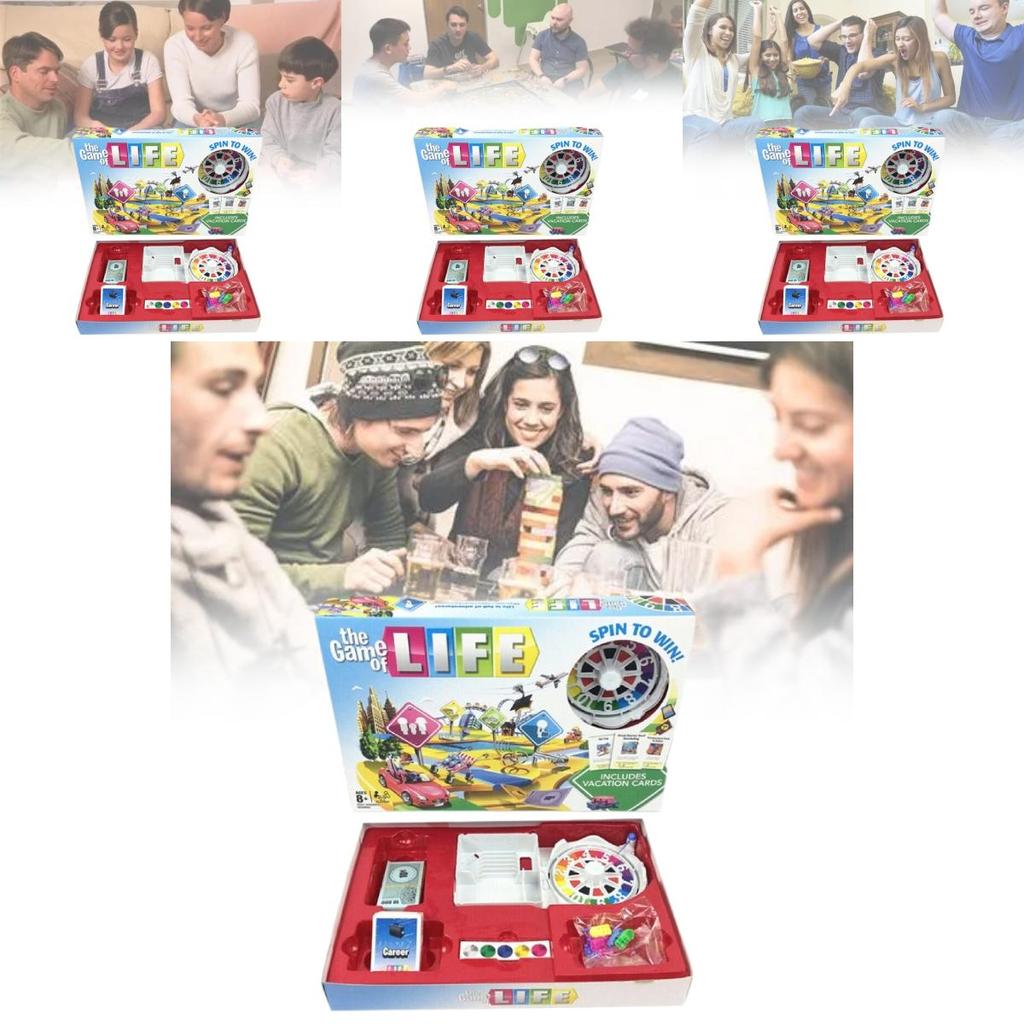 Увлекательная настольная игра «Игра жизни» для семейного веселья и интерактивной игры для всех возрастов
