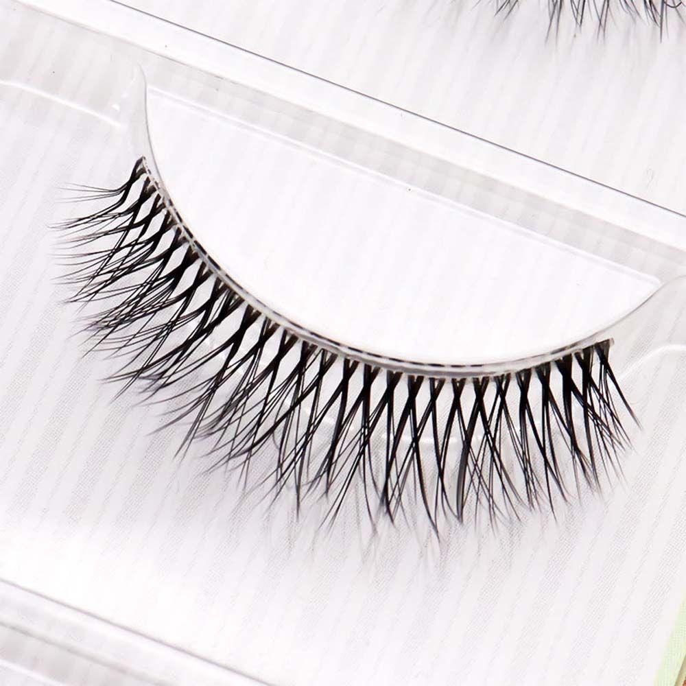 Thick Lash Eye Makeup Tool Cross False Eyelashes Lash Extension False Eyelashes Big Eyes Eyelashes