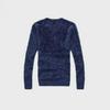 Men's Slim V-Neck Wool Sweater - Autumn/Winter Korean Style, Plush Seahorse Hair, Thick, Trendy