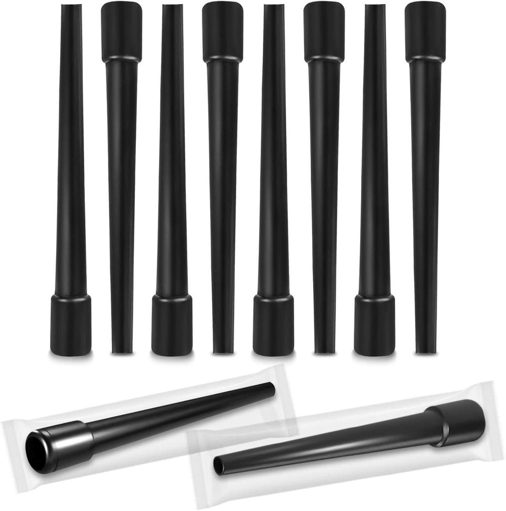 Pure Black Extended Disposable Hookah Mouthpieces
