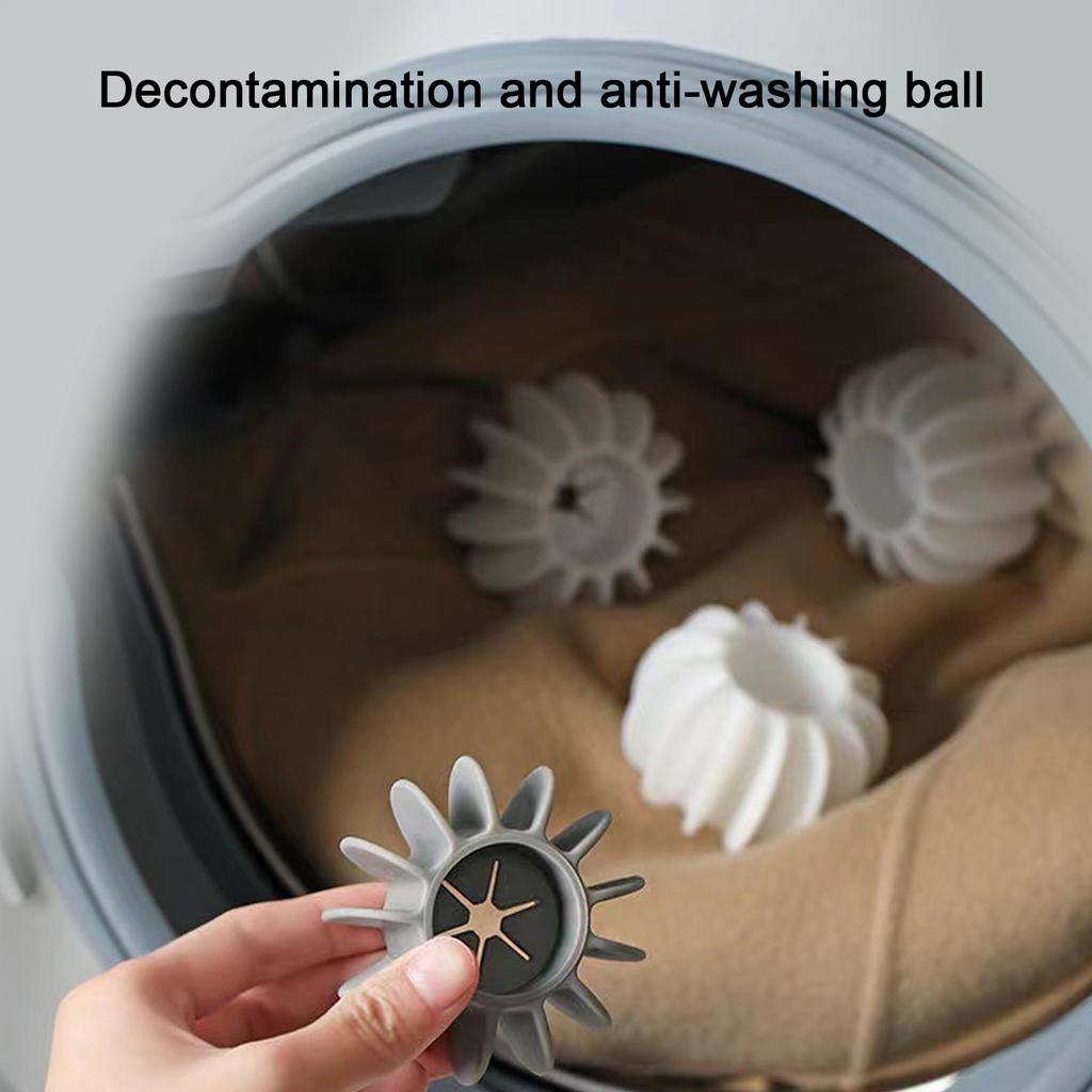 Силиконовый шарик для стирки, многоразовый инструмент для очистки одежды от волос, удалитель шерсти домашних животных, уловитель волос для стиральной машины, шарик для стирки