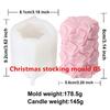 3D Christmas Tree Santa Claus Candle Silicone Molds DIY Christmas Decor Soap Making Festive Aromatherapy Candle Supplies