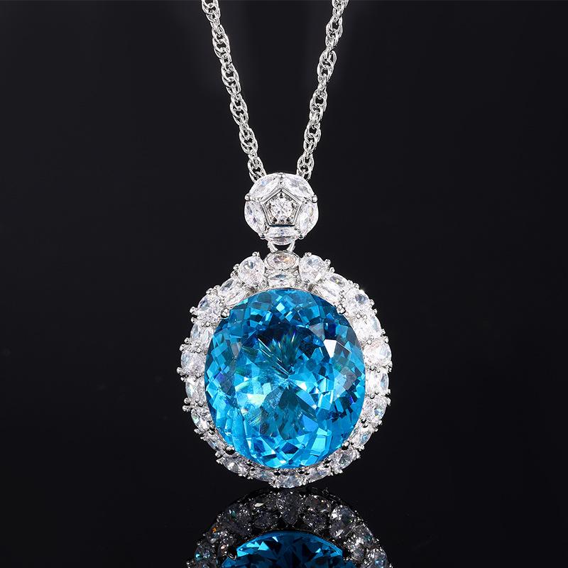 Ювелирные изделия Медное основание Позолоченное Имитация огранки «Птичье гнездо» Темперамент Ретро Легкая роскошь Подвеска 18 * 20