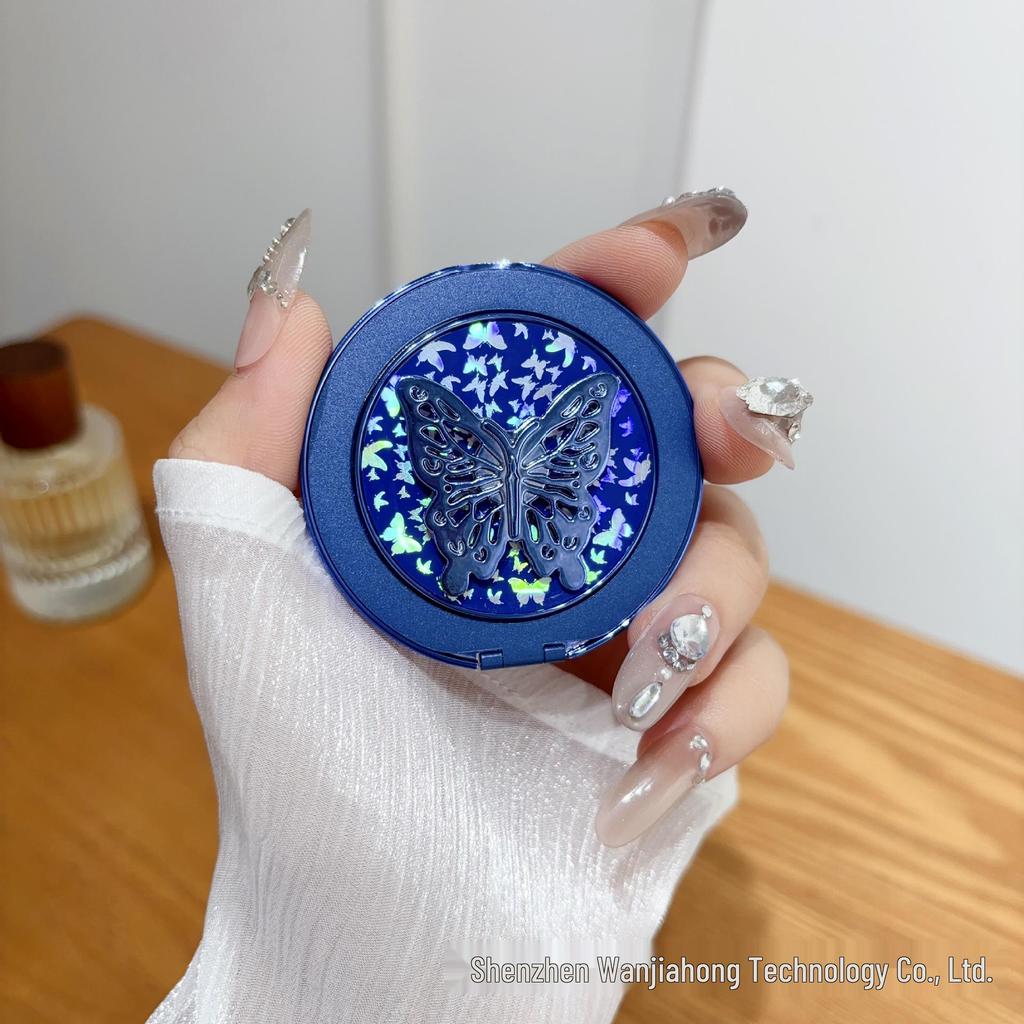 360° Rotating Butterfly Glitter Phone Holder with Magnetic Back