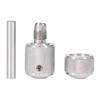 Tattoo Gun Part Stainless Steel Self Locking Handle Tube Cartridge Grip With Stem 25mm