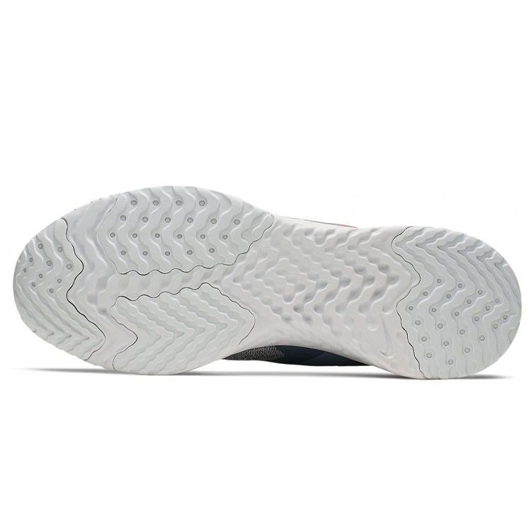 Nike Odyssey React Flyknit 2 Armory Синие мужские кроссовки Vast-серый черный ярко-малиновый AH1015-403