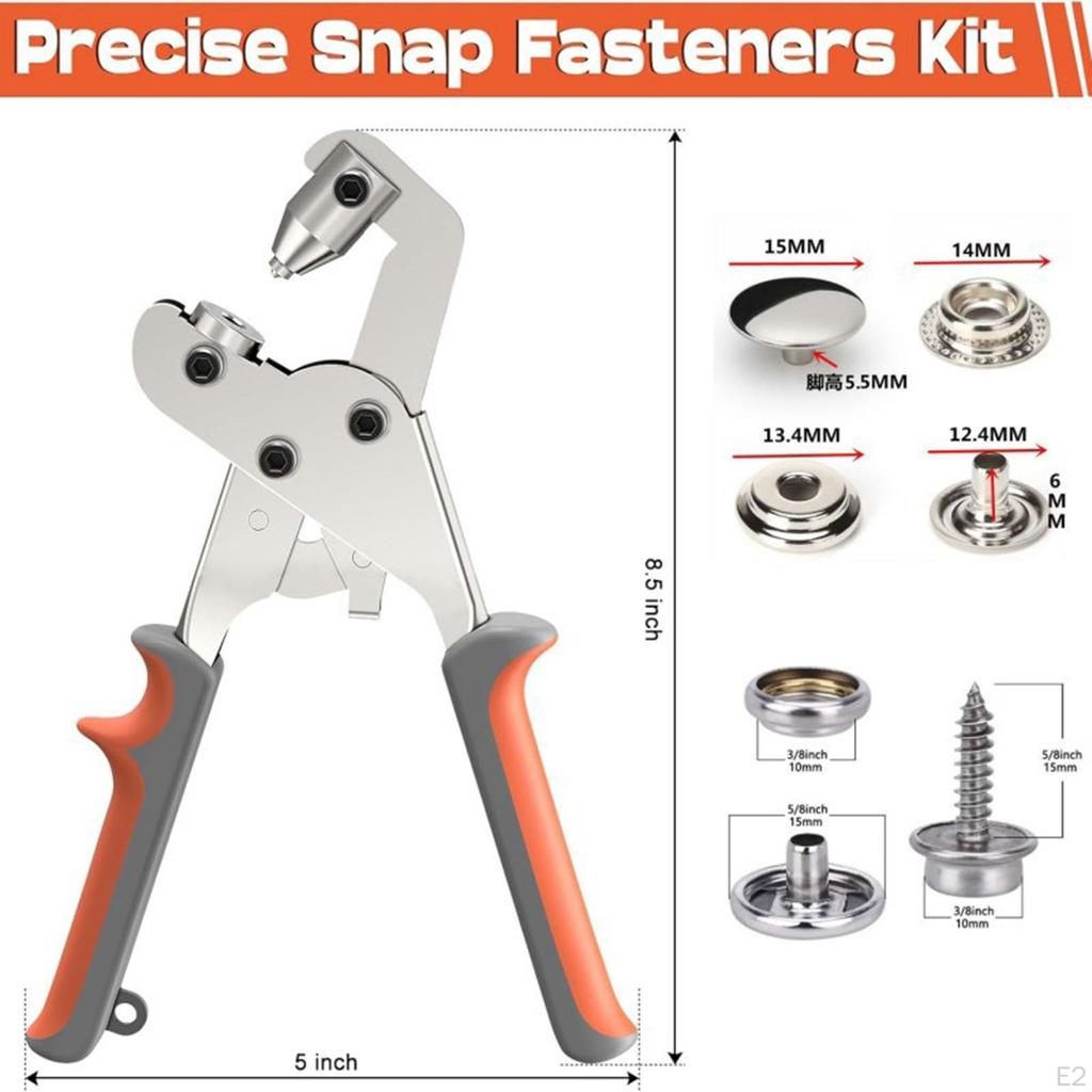 Набор инструментов для люверсов, портативный универсальный профессиональный пресс для пробивки отверстий для поделок своими руками