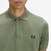 Fred Perry [M6000] Однотонная рубашка Fred Perry - Лавровый зеленый/Черный Afpm2536000-Z50