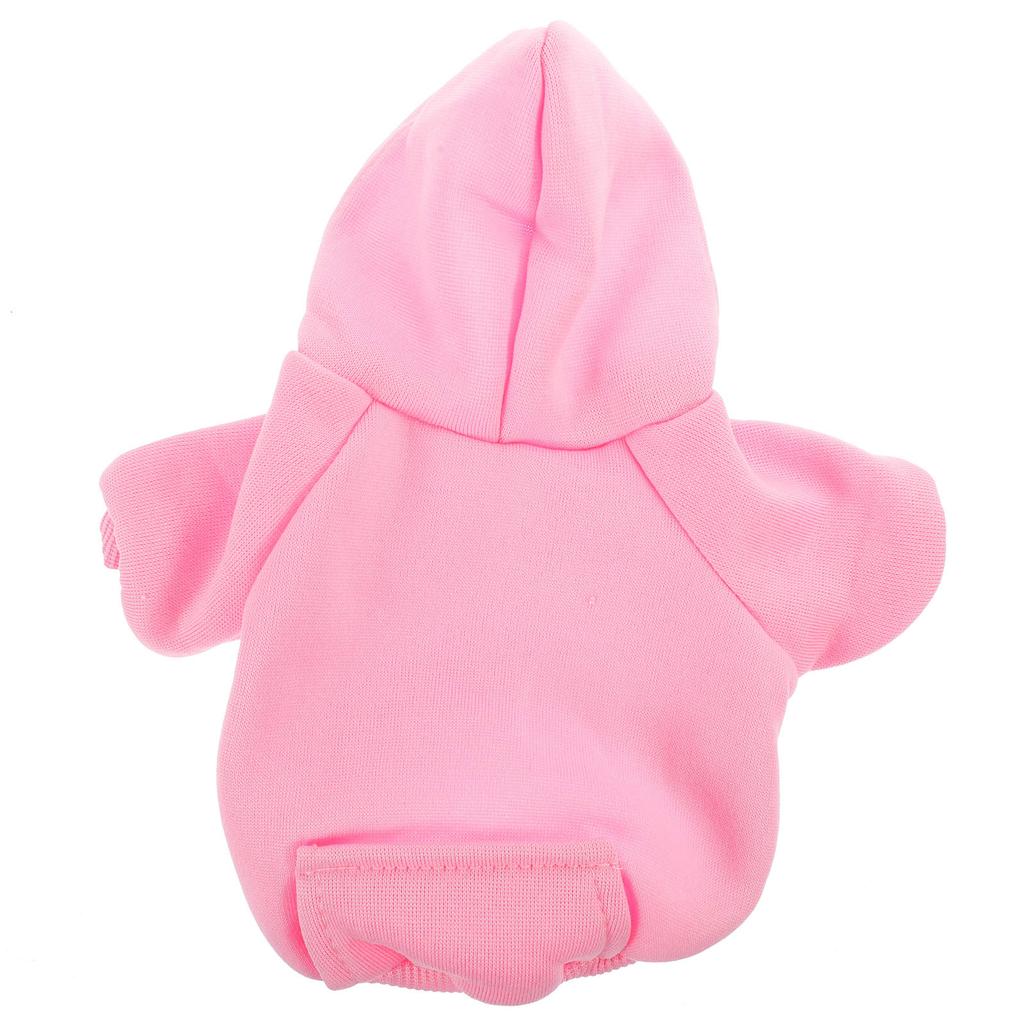 Dog Pocket Hoodie Winter Dog Hoodie Hat Stylish Warm Clothes Small Dogs Cartoon Cute Sweatshirt Comfortable Outdoor Puppy