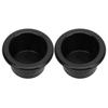 2PCS 2.7in Cup Holder Insert ABS Plastic Universal Fit Easy To Clean for RV Boat Car Sofa Golf Cart