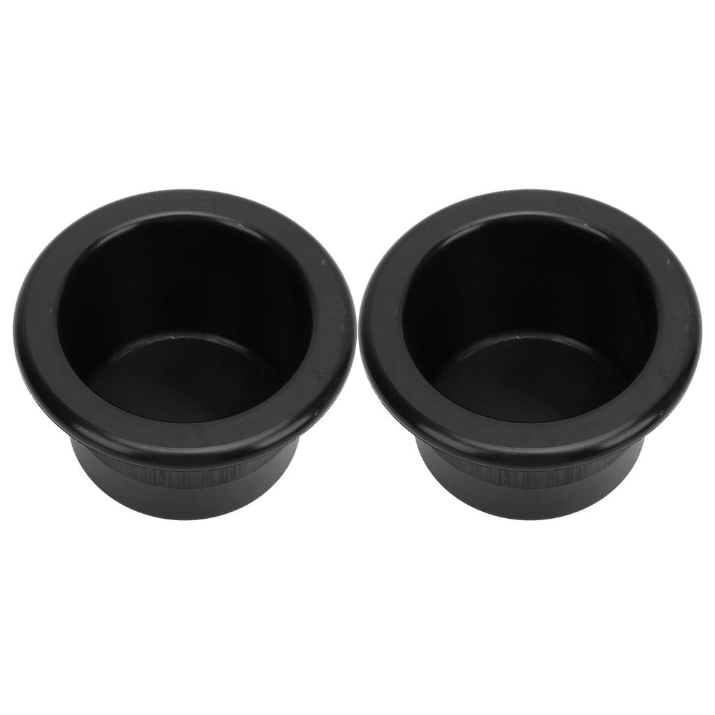 2PCS 2.7in Cup Holder Insert ABS Plastic Universal Fit Easy To Clean for RV Boat Car Sofa Golf Cart