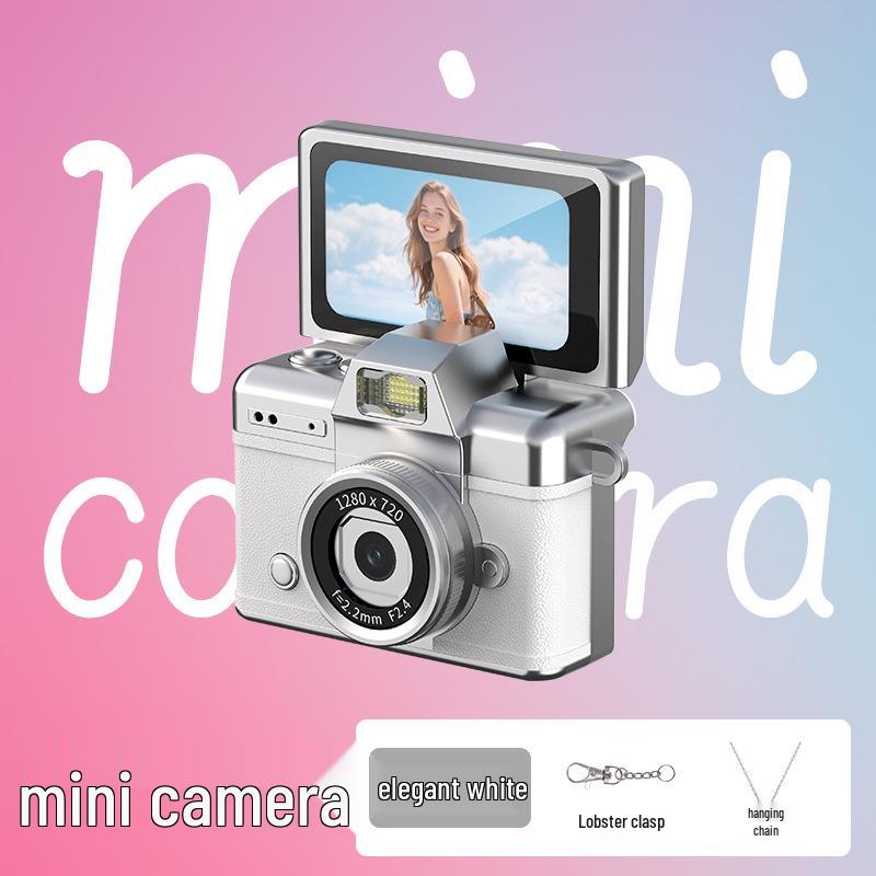 Mini Retro HD Thumb Flip Camera for Students and Parties
