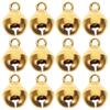 Loud Sound Mini Jingle Bells For Jewelry Makers And Christmas Decor 100Pcs